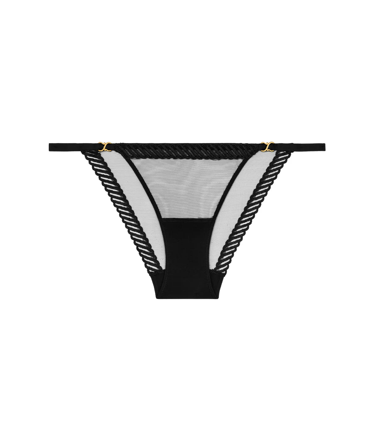 Aubade Sheer Emotion Hipster Brief Black
