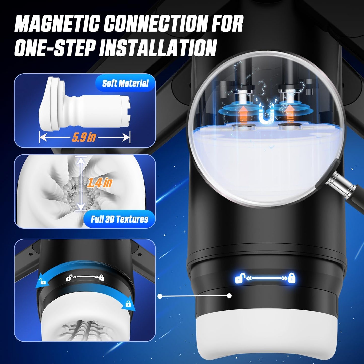 The Wing Automatic Male Masturbator