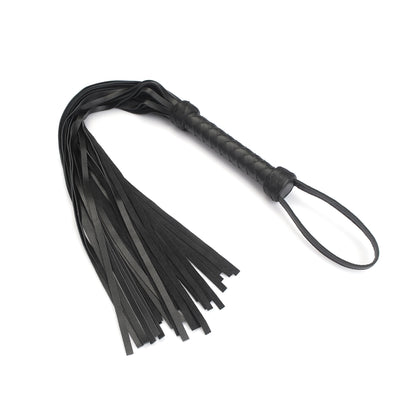 Le Souverin Heavy Leather Braided Flogger