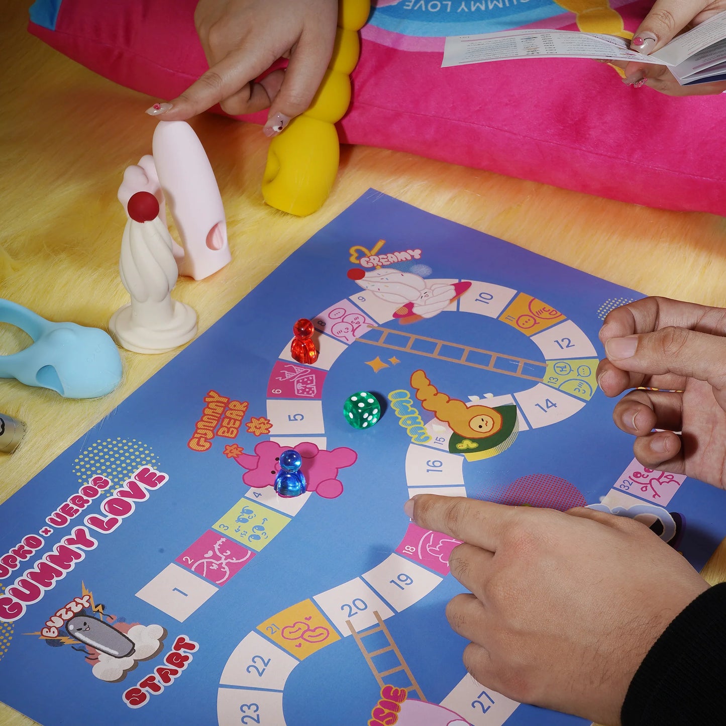 Gummy Love Game & Toy Set