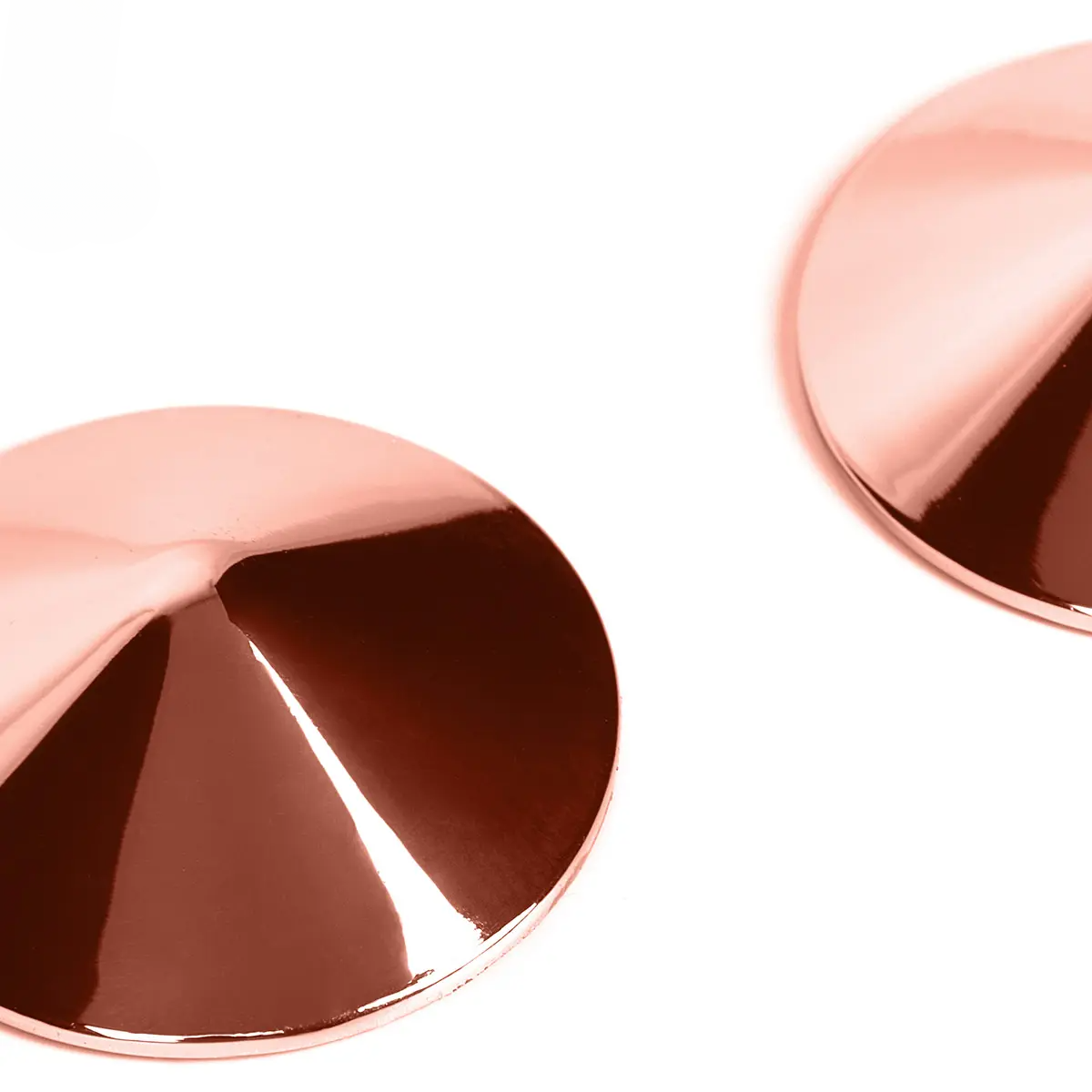 Rose Gold Metal Nipple Pasties
