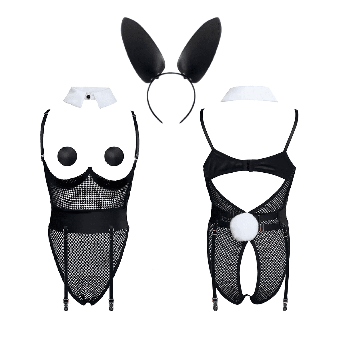Role Play Bunny Girl Bodysuit Set