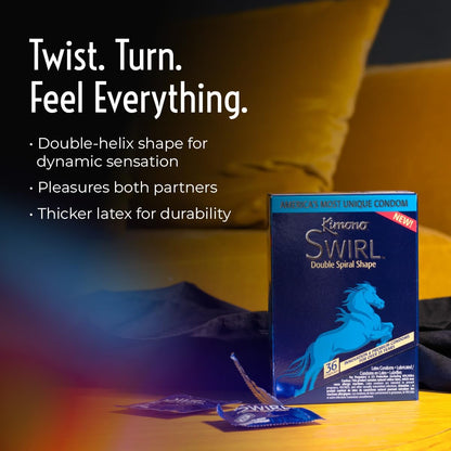 Kimono MicroThin Condoms Swirl 36 Pack