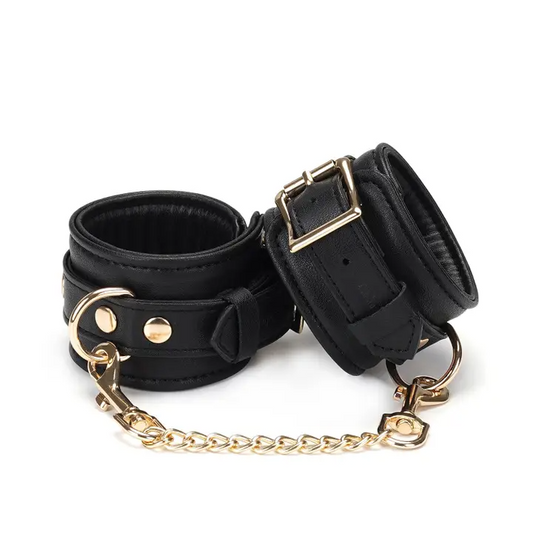 Dark Secret Leather Handcuffs