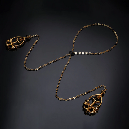 Aurum Pulling Chain Nipple Clamps