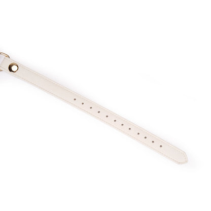 Plush Velour Creamy  Ball Gag
