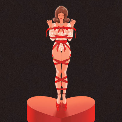 Bowknot Lower Body Strap Restraint