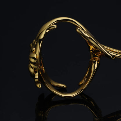 Aurum Wave Metal Handcuffs