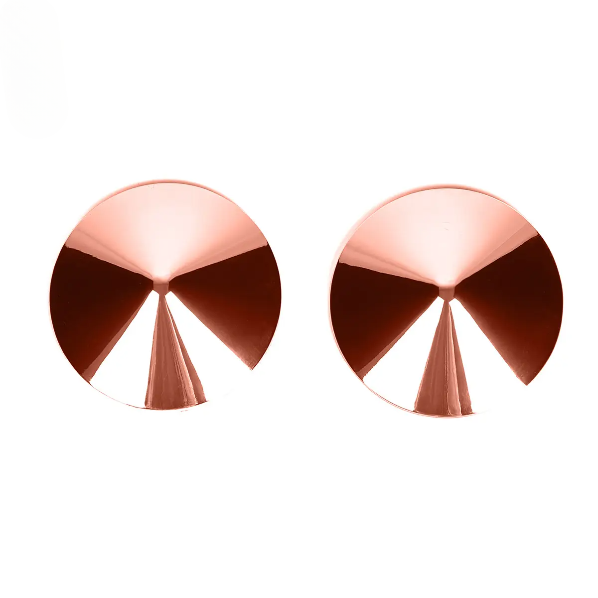 Rose Gold Metal Nipple Pasties