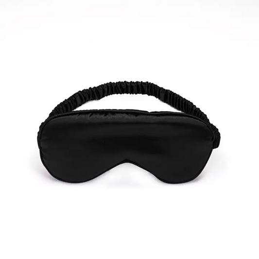 Silky Super Soft Blindfold Black