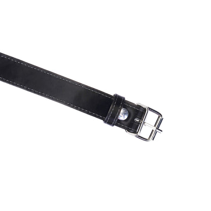 Plush Black Metallic Vegan Ball Gag