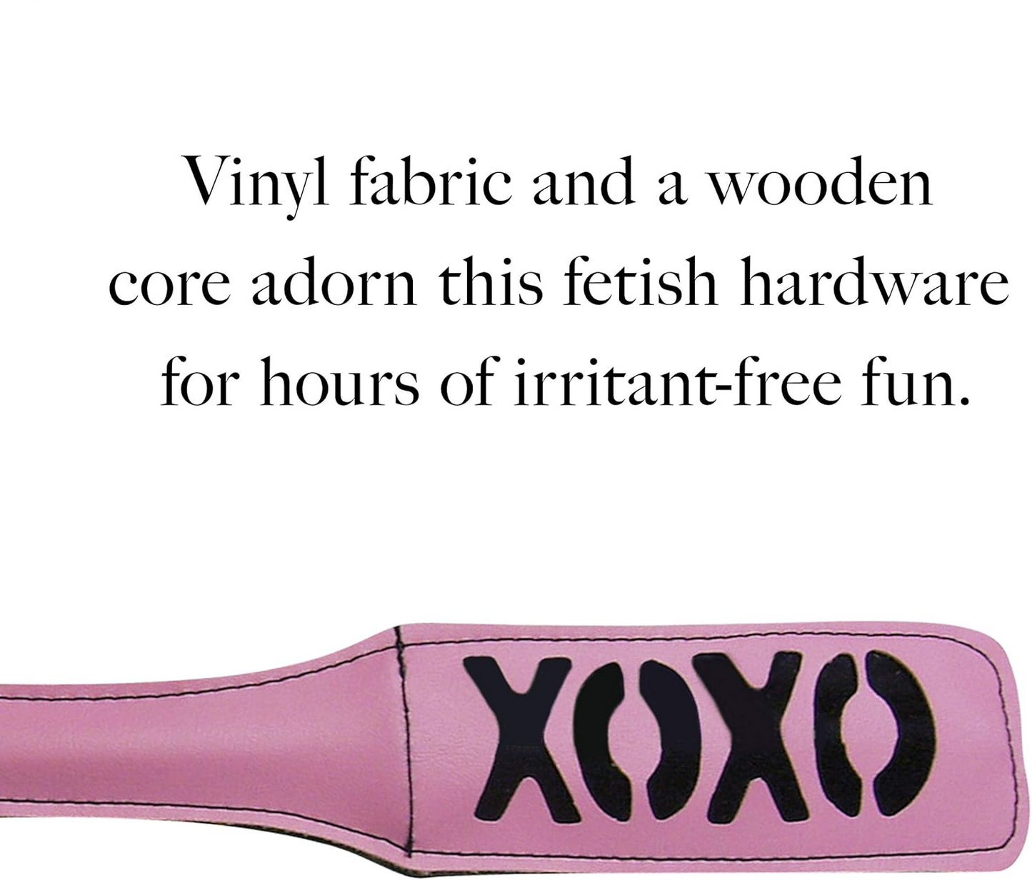 XO Pink Vegan Leather Paddle