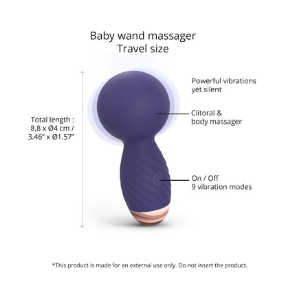 Itsy Bitsy Mini Wand Vibrator
