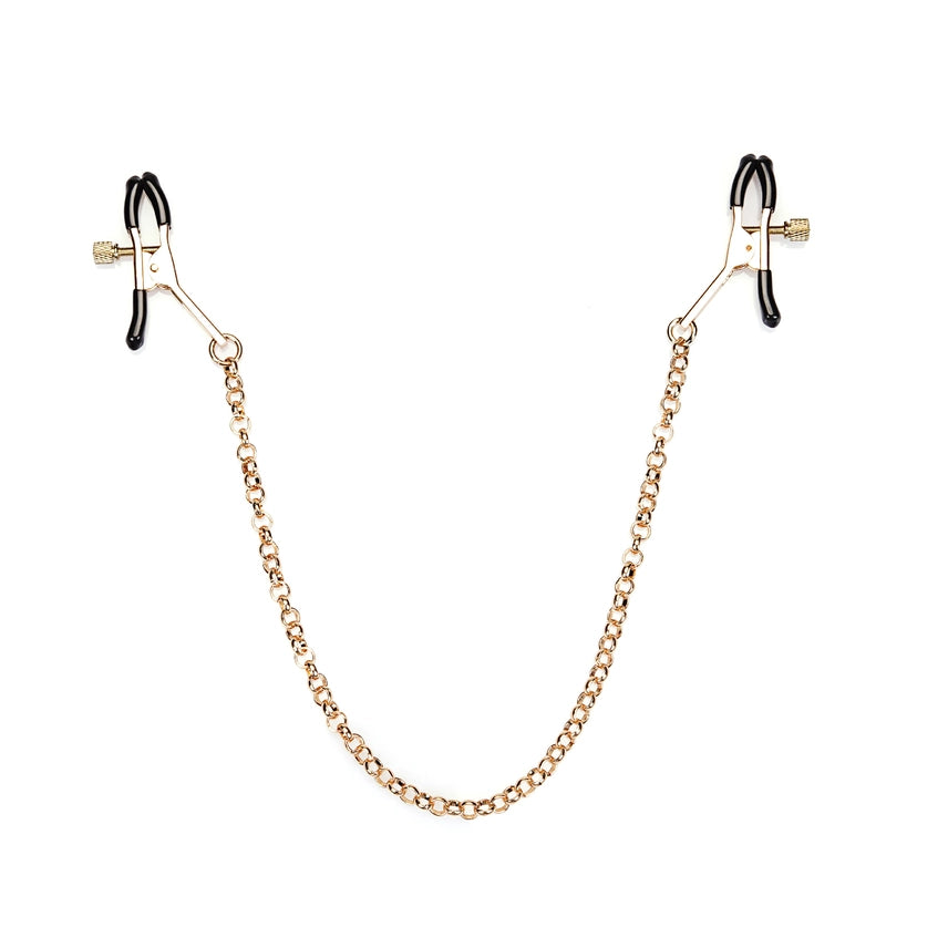 Alligator Nipple Clamp Gold