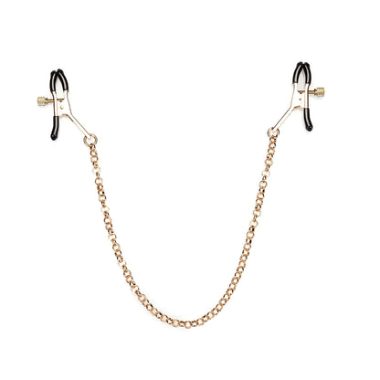 Alligator Nipple Clamp Gold