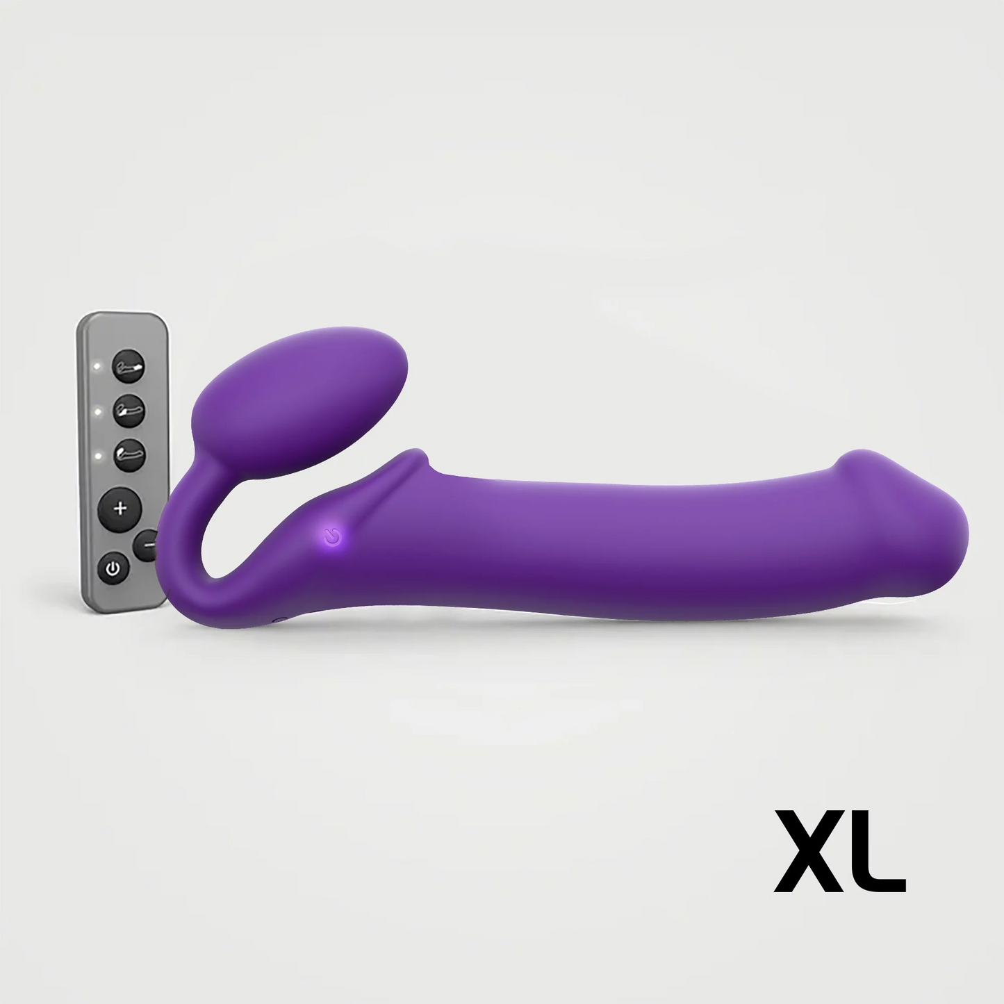 Vibrating Bendable Strap-On Extra Large
