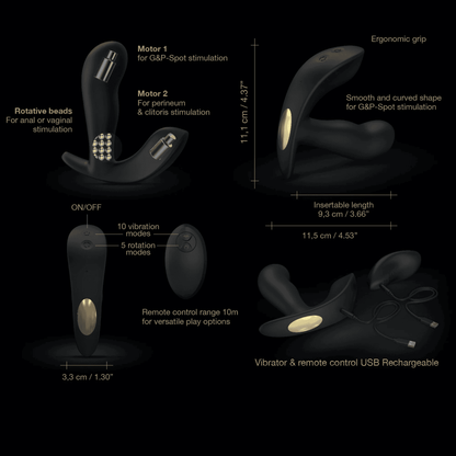 Twist Delight Remote Prostate Vibrator