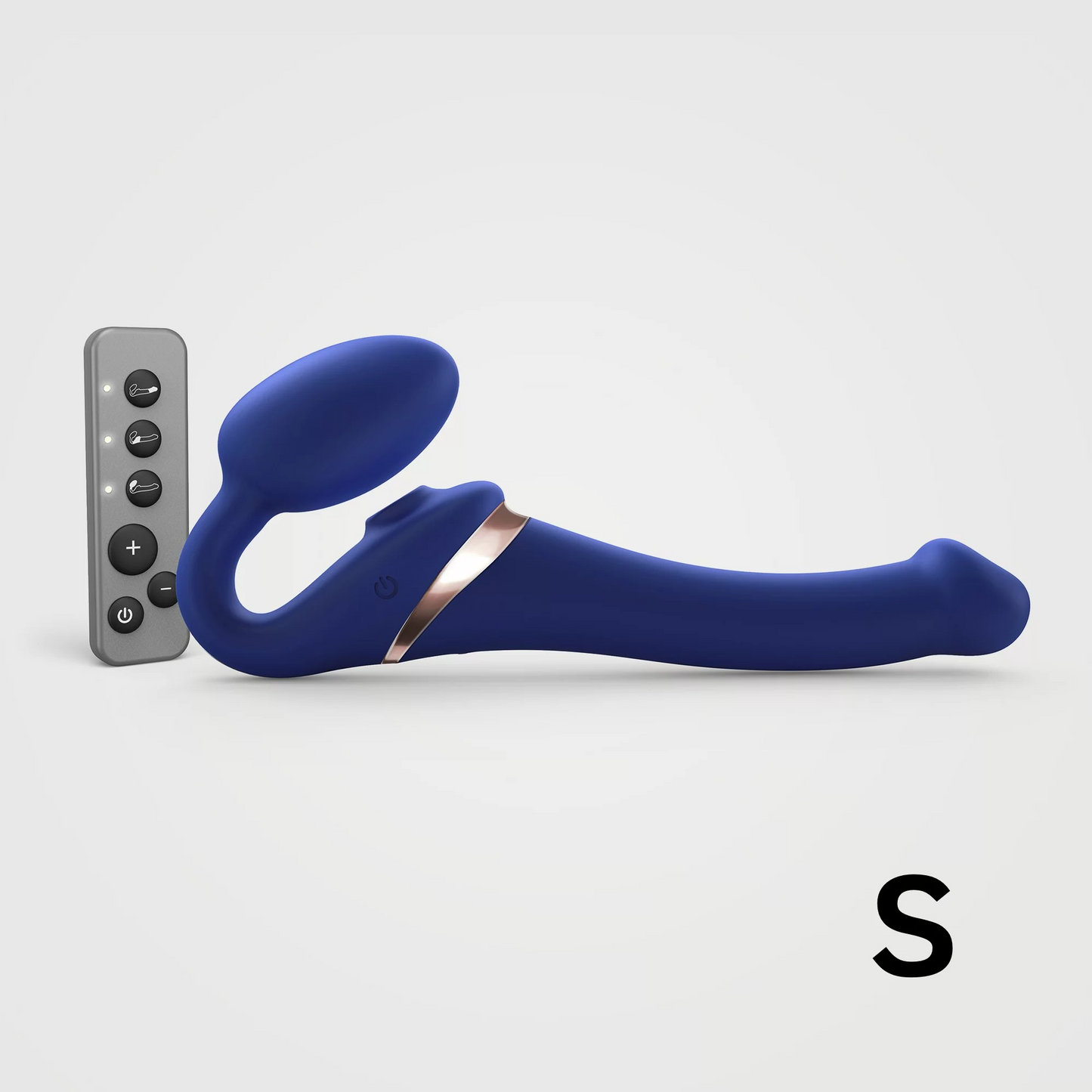 Multi-O Vibrating & Licking Strap-On