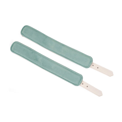 Plush Velour Creamy Hand Cuffs