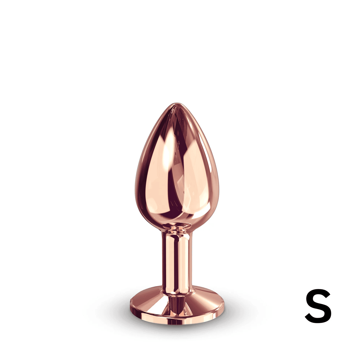 Rose Gold Black Diamond Plug Small