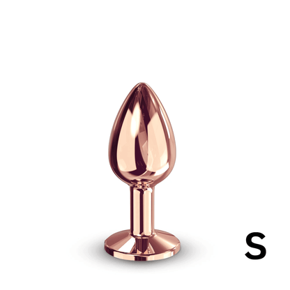 Rose Gold Black Diamond Plug Small