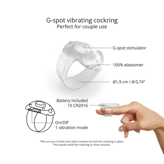G Lover G-Spot Vibrating Cockring