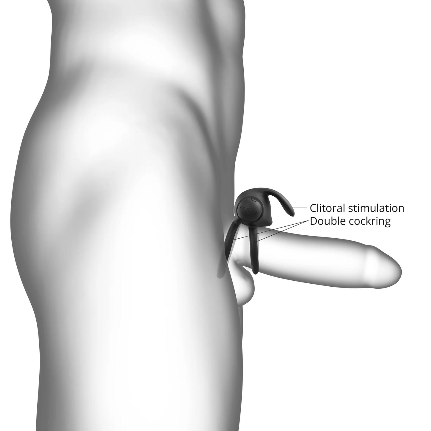 Mr & Mrs Vibe Rechargeable Cockring