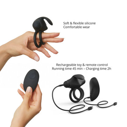 Mr & Mrs Vibe Rechargeable Cockring