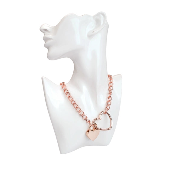 Heart Slip Chain Choker