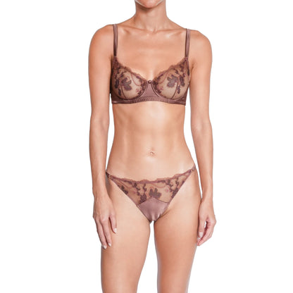 Poeme Prestige Silk and Lace Underwire Bra