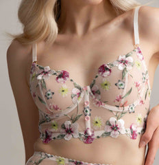 Enchanted Garden Longline Bra