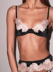 Fleur du Mal Juliet Lace Demi Bra