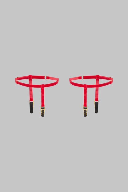 Maison Close Les Fetiches Garter Suspenders Rouge