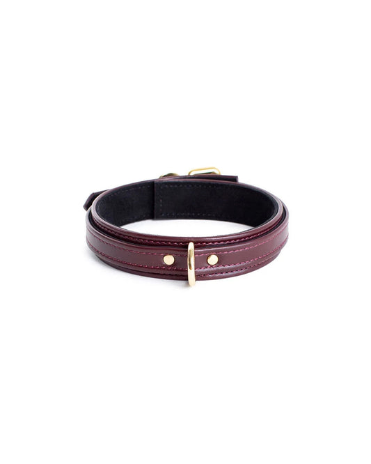 Dita Mini Collar Burgundy
