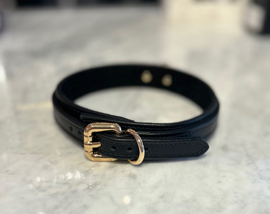 Dita Mini Collar Black/Gold