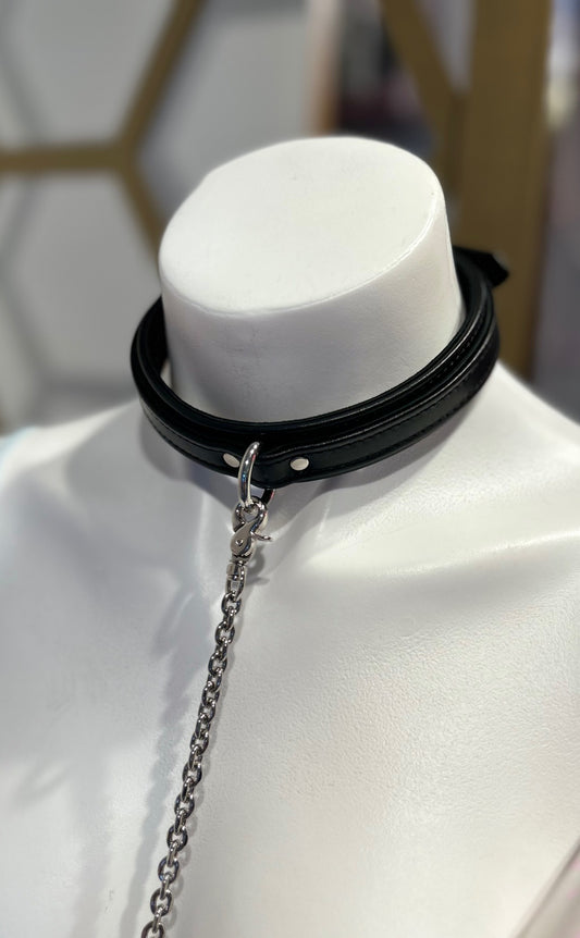 Dita Mini Collar Black/Silver