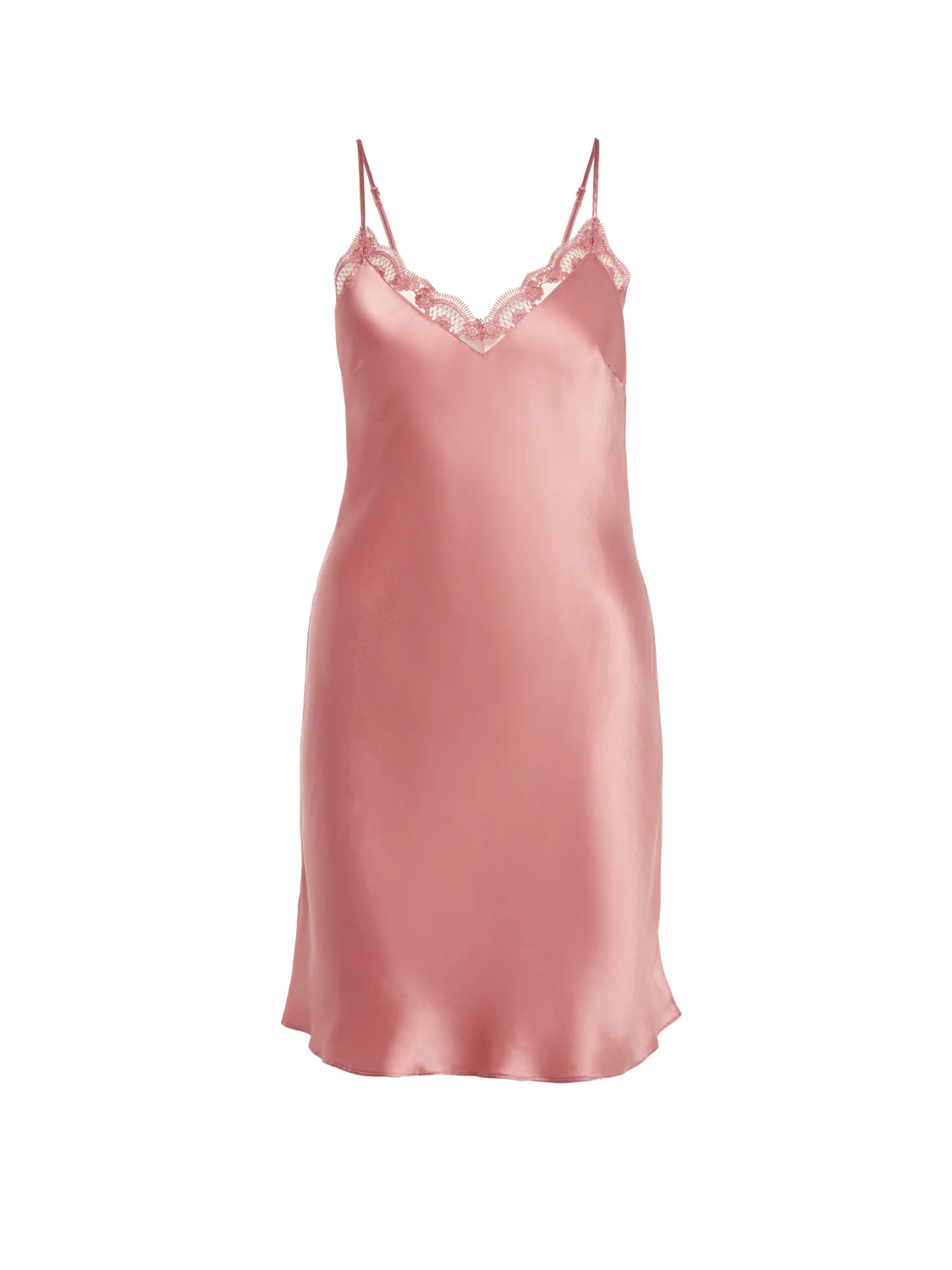 Love Me Silk Nightdress Smokey Pink