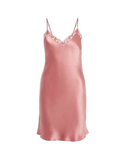 Love Me Silk Nightdress Smokey Pink