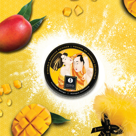 Kissable Massage Powder Luscious Mango