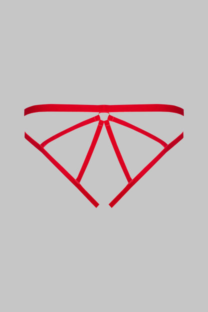 Maison Close Les Fetiches Culotte Nue Rouge