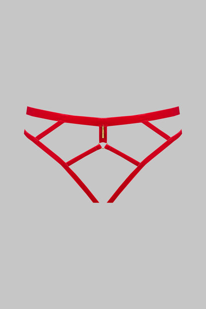 Maison Close Les Fetiches Culotte Nue Rouge