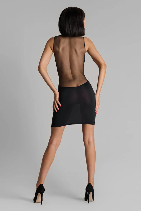 Pure Tentation Col V Minuit Dress