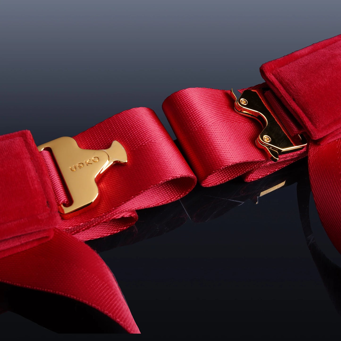 Bowknot Spreader Bar w/ Dildo Mounting Restraint Set