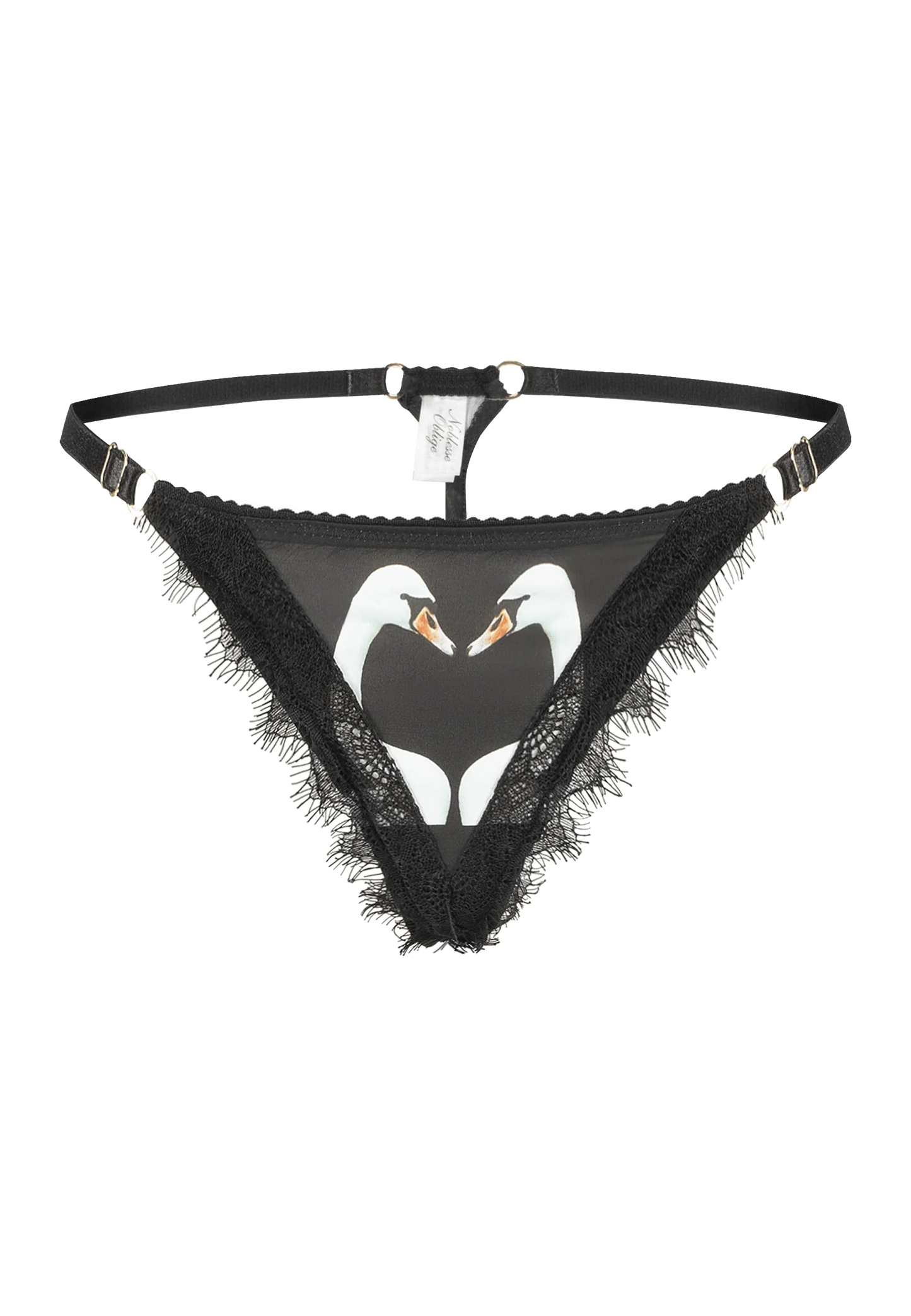 Swan Lake Silk String Thong