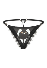 Swan Lake Silk String Thong