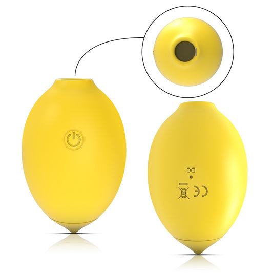 Zesty Lemon Clitoral Suction Vibrator