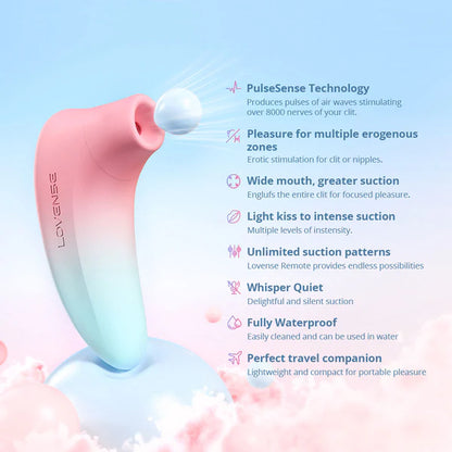 Lovense Tenera 2 Bluetooth Clitoral Suction Stimulator