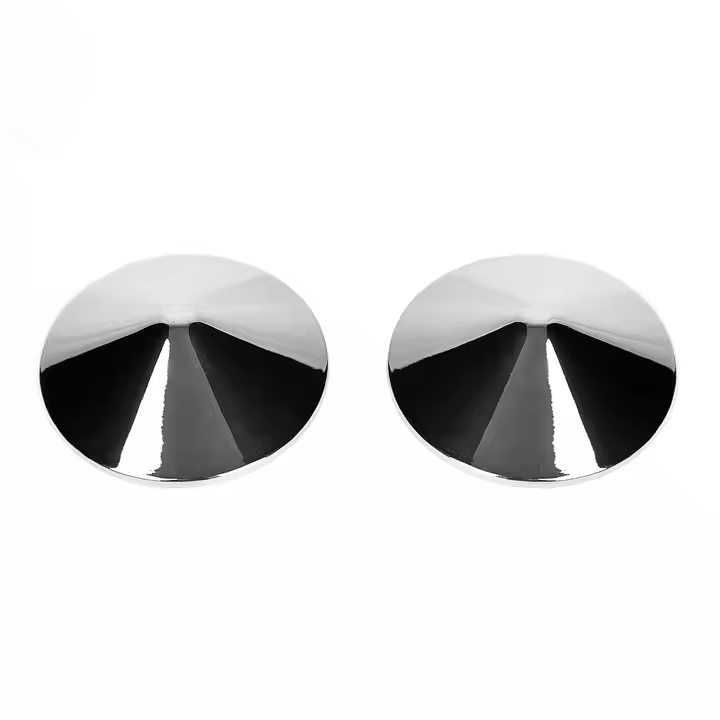 Silver Metal Nipple Pasties