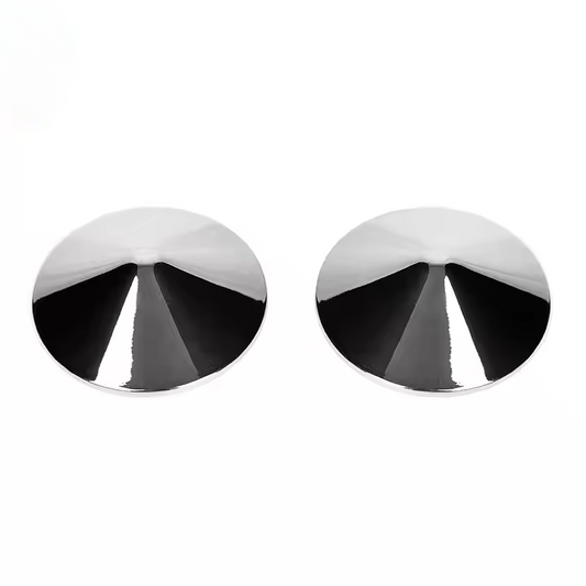Silver Metal Nipple Pasties