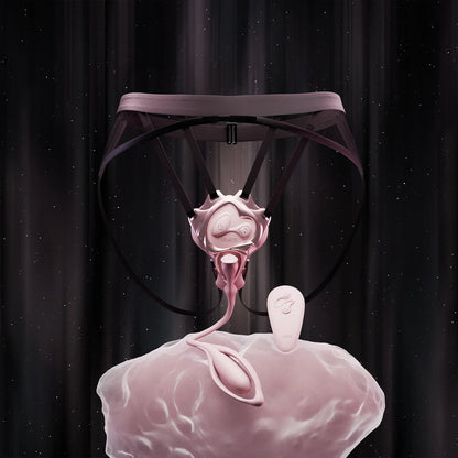 Velvet Bloom Wearable Vibrator with Detachable Egg